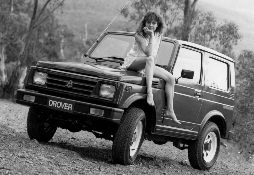 Holden Drover Hard Top (Австралия, 1985–87): шильд DROVER на бампере