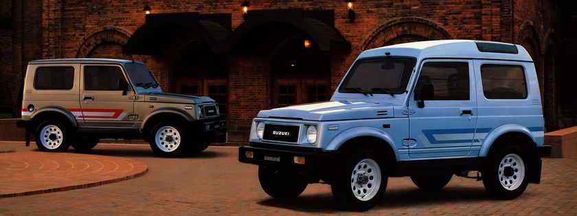 Samurai SWB и SWB High-Roof с полосами 1985–90