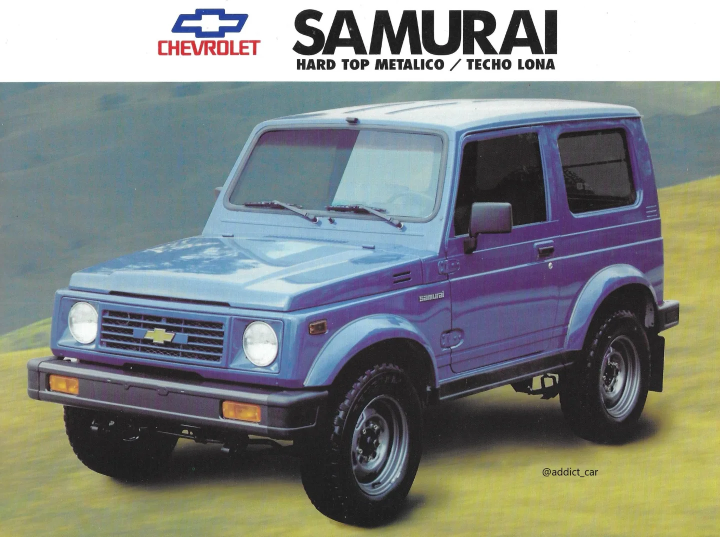 Chevrolet Samurai Hard Top Metálico / Techo Lona