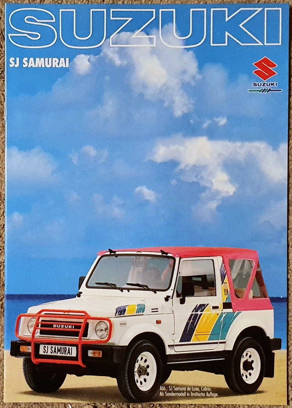 Sondermodell 07.1990: красная защита передка и розовый тент