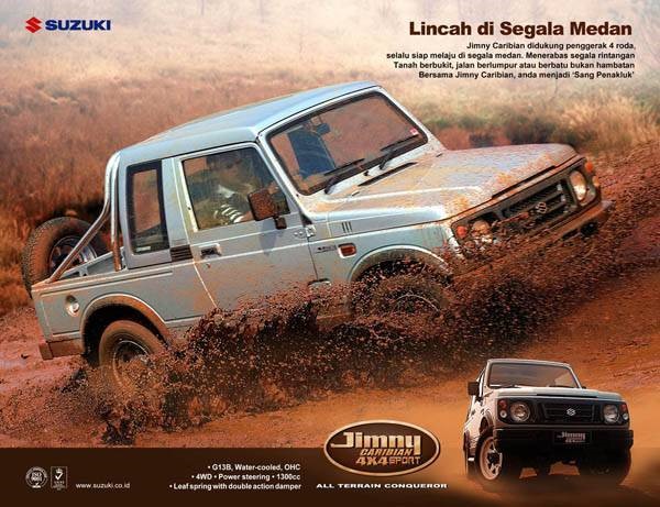 Jimny Caribian 4×4 Sport с удлинённой кабиной