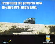 Обложка Gypsy King 16-valve MPFI с отметкой Euro-II