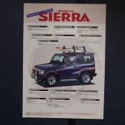 Листовка аксессуаров Sierra