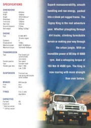 Gypsy King: G13BB, трансмиссия и спецификация