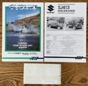 Проспект, лист SJ413 и конверт