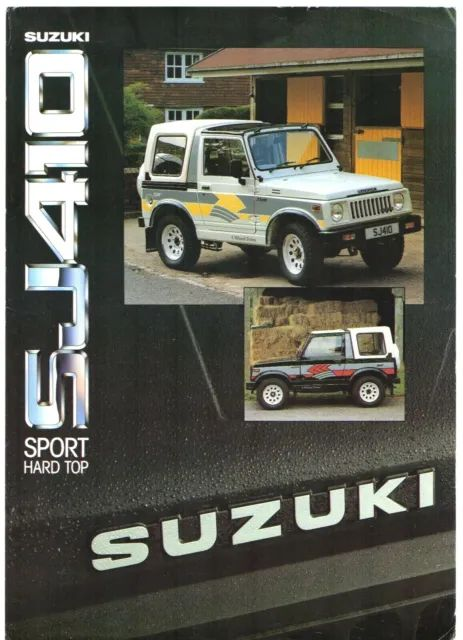 SJ410 Sport Hard Top, обложка проспекта