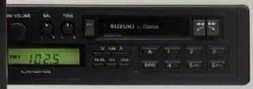 Suzuki by Clarion с кнопкой CLK