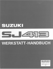 Немецкое руководство SJ413, 99500-82C00-01G