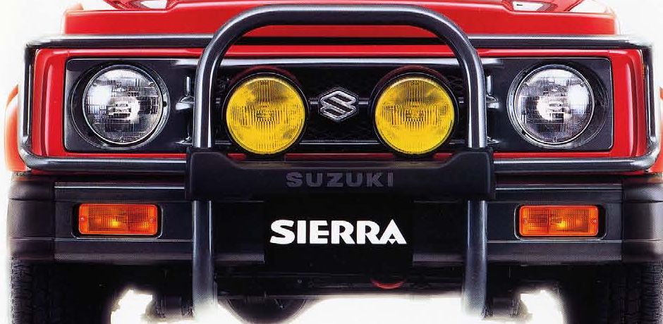 Sierra JB31: ограждение и жёлтые фары