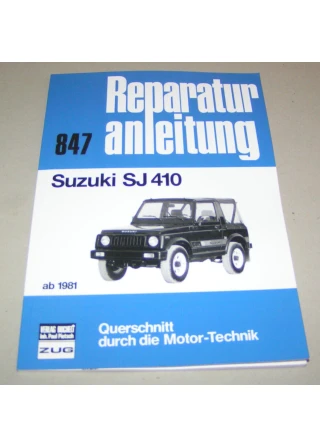 Bucheli Reparaturanleitung 847: Suzuki SJ 410
