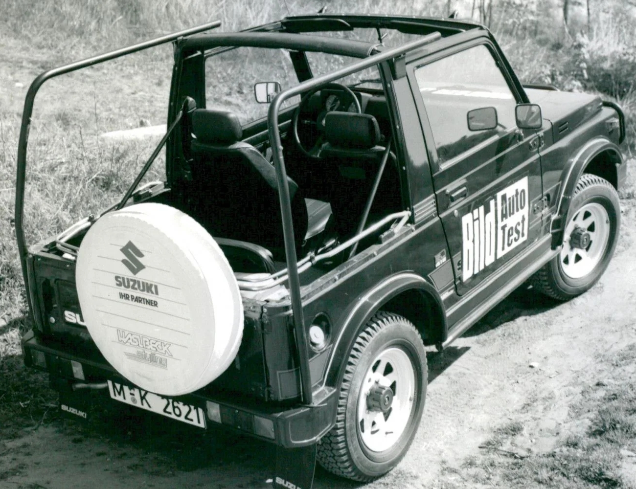 Наружный каркас-багажник Suzuki SJ M-K 2621 со снятым тентом