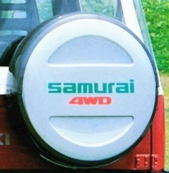Светлый формованный чехол: бирюзовая samurai, красная 4WD и две рельефные выемки