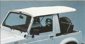 Canvas-Top White 99000-99025-61S: крыша без задних боковин