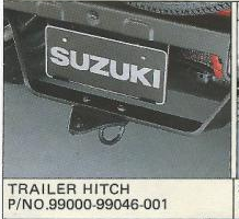 Экспортный Trailer Hitch: сцепной узел под задним бампером