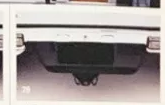 Trailer Hitch под задним бампером, позиция 26 американского каталога
