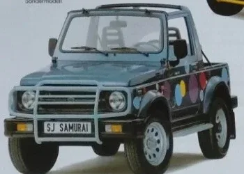SJ Samurai de Luxe Cabrio «Punkte»