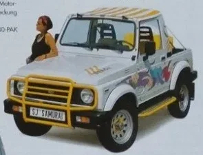 SJ Samurai de Luxe Cabrio «Beach»